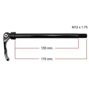 EIX PASSANT 12mm...