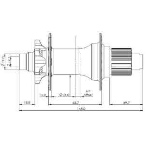 BUJE F TRASERO BOOST 6T,...