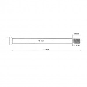 EIX PASSANT 15mm...