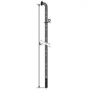 RADIO 2.0 x 225mm INOX. Negro