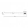 EIX PASSANT 12mm...