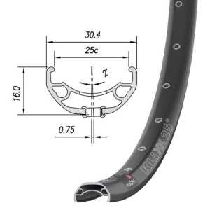 LLANTA MACH1 27”x25Cx32H...