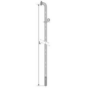 RADIO 2.0/2.3 x 163mm INOX...