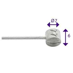 CABLE FRENO 6x7x1.5x3000mm,...