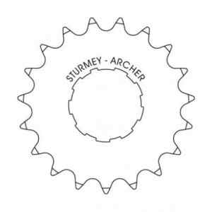 STURMEY 16T. PIÑÓN - 1/8"...