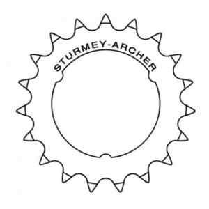 STURMEY PIÑÓN C50 PLANO 18D...